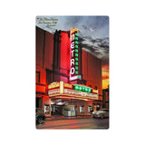 Metro Theatre Vintage Sign Metal Sign
