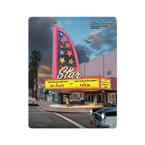 Star-Theatre-Vintage-Sign-Metal-Sign
