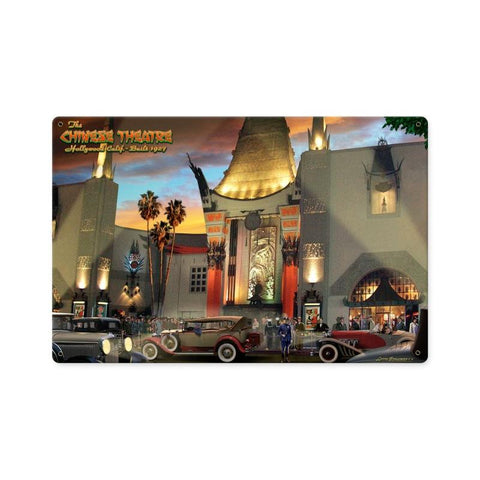 Chinese-Theatre-Vintage-Sign-Metal-Sign