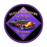 Kool Kat Kustoms Vintage Sign Metal Sign