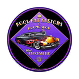 Kool Kat Kustoms Vintage Sign Metal Sign