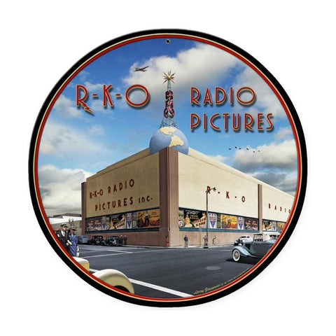 Rko Studios Vintage Sign Metal Sign
