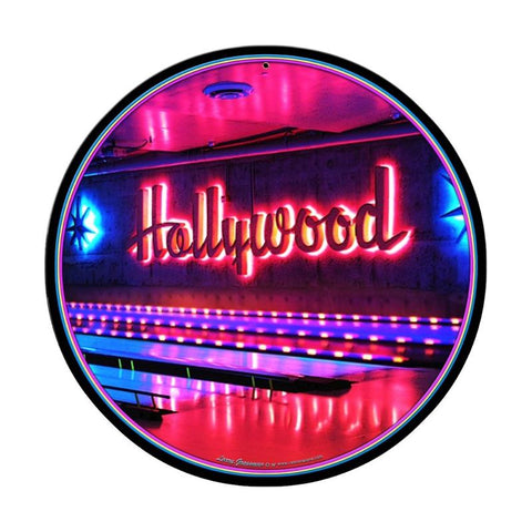 Hollywood Vintage Sign Metal Sign