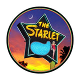 Starlett Metal Sign