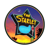 The Starlet Vintage Sign Metal Sign