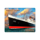 Queen Mary Vintage Sign Metal Sign