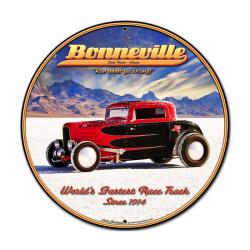 Bonneville Metal Sign