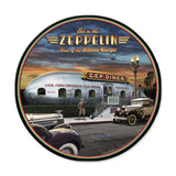 Eat In The Zep Vintage Sign Metal Sign