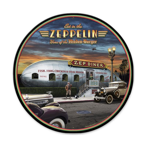 Eat-In-The-Zep-Vintage-Sign-Metal-Sign