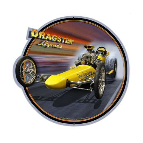 Dragster-Legends-Vintage-Sign-Metal-Sign