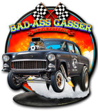 3  D GASSER Metal Sign