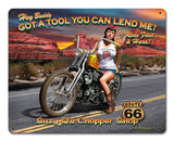 Hey Buddy Got A Tool? Vintage Sign Metal Sign