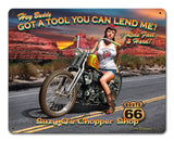 HEY BUDDY GOT A TOOL? Vintage Sign Metal Sign