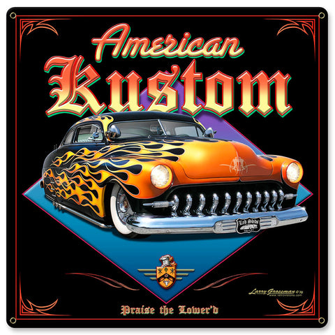 AMERICAN KUSTOM Vintage Sign Metal Sign