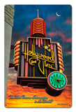 HOLLYWOOD AND VINE Vintage Sign Metal Sign