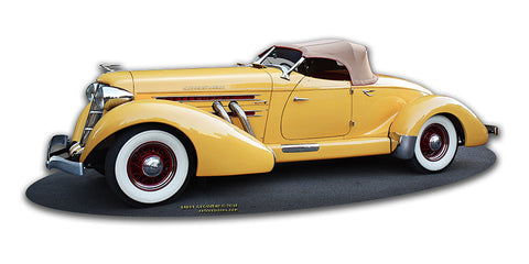 1936 AUBURN SPEEDSTER Metal Sign