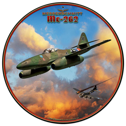 Me-262-Jet-Metal-Sign