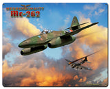 Me-262 Jet Metal Sign
