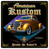 American Kustom Vintage Sign Metal Sign