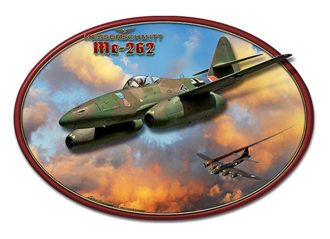 Me-262-Jet-Vintage-Sign-Metal-Sign