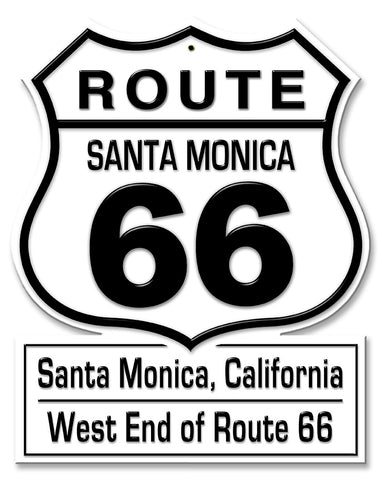 Rt 66 Metal Sign