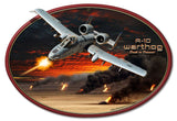 A-10-Warthog-Oval-Metal-Sign