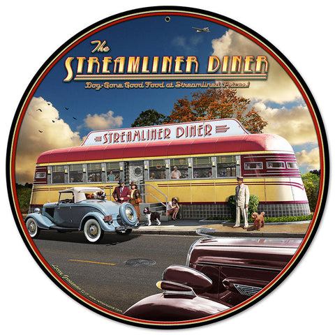 Streamliner-Diner-Metal-Sign