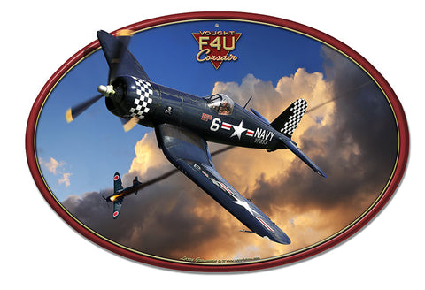 Corsair-F4U-Metal-Sign