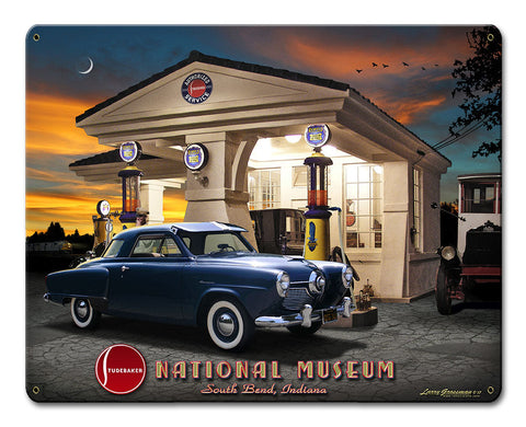 Studebaker Museum Metal Sign