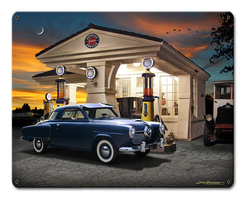 1950 Studebaker Metal Sign