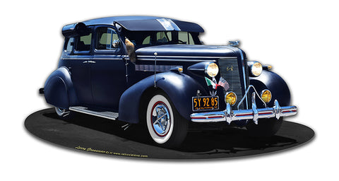 1939 Lowrider Metal Sign