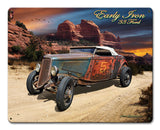 33 Ford Early Iron Metal Sign