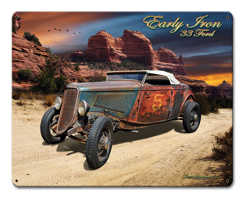 33-Ford-Early-Iron-Metal-Sign