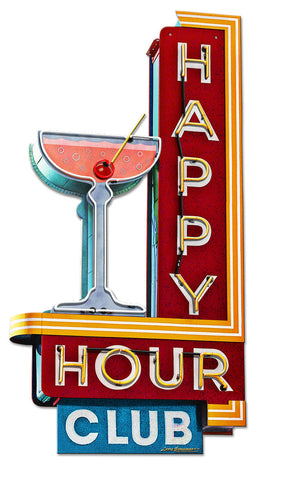 Happy-Hour-Club-Vintage-Sign-Metal-Sign