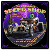 Frankie's Speed Shop Vintage Sign Metal Sign