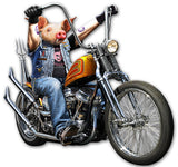 Goin' Hog Wild Vintage Sign Metal Sign