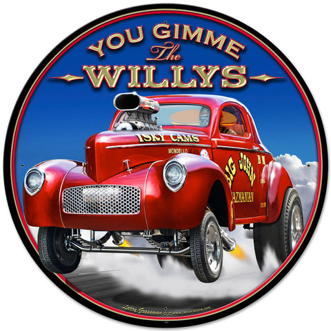 Gimme-The-Willys-Vintage-Sign-Metal-Sign