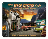 Big Dog Cafe Vintage Sign Metal Sign
