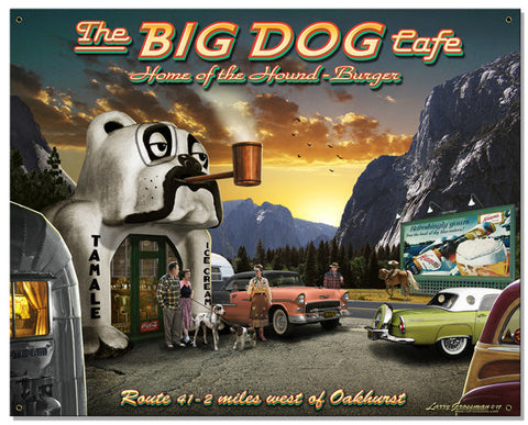 Big-Dog-Cafe-Vintage-Sign-Metal-Sign