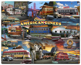 Diner Collage Vintage Sign Metal Sign