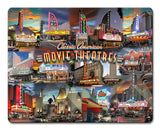 Movie Theater Collage Vintage Sign Metal Sign