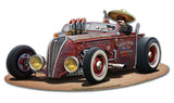 Pancho's Ride Vintage Sign Metal Sign