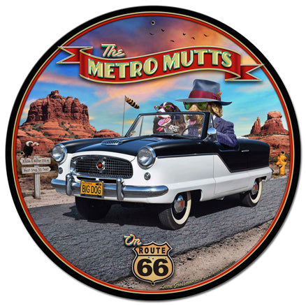 Metro-Mutts-Vintage-Sign-Metal-Sign