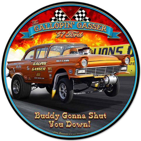 Gallopin'-Gasser-Vintage-Sign-Metal-Sign