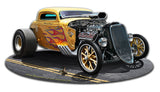 1933 Blown Coupe Vintage Sign Metal Sign