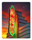 Art Sign Vintage Sign Metal Sign