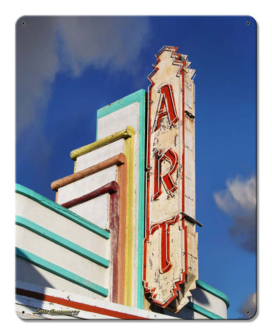 Art Sign Day Vintage Sign Metal Sign