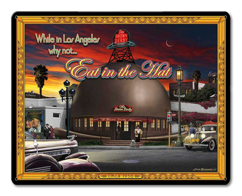 Brown-Derby-Vintage-Sign-Metal-Sign