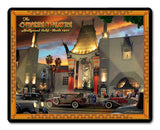 Chinese Theatre Vintage Sign Metal Sign