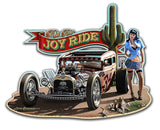 Rat Rod Joy Ride Mild Vintage Sign Metal Sign